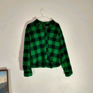 Green Plaid Flannel